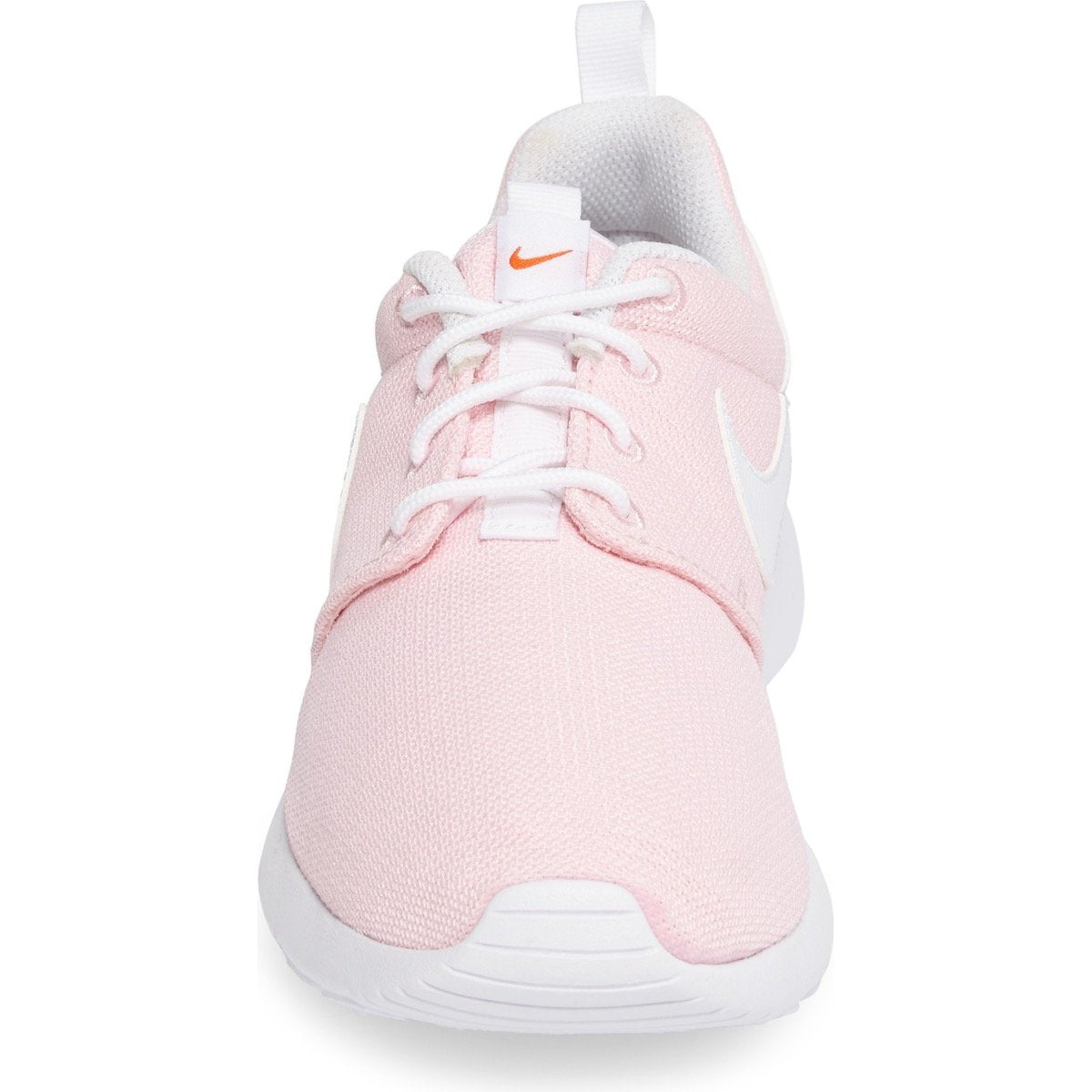 Nike Grade School Roshe One Running Shoe Prism Pink/White/Safety Orange 5