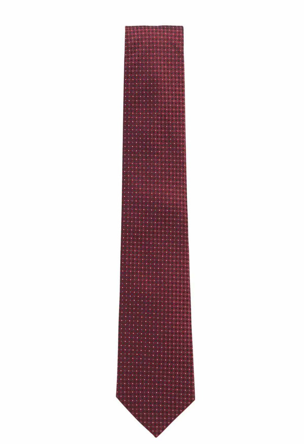 HUGO BOSS Mens Micro-Patterned Tie In Silk