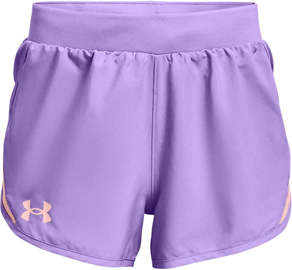 Under Armour Girls Fly by Shorts,Beta Tint,X-Large
