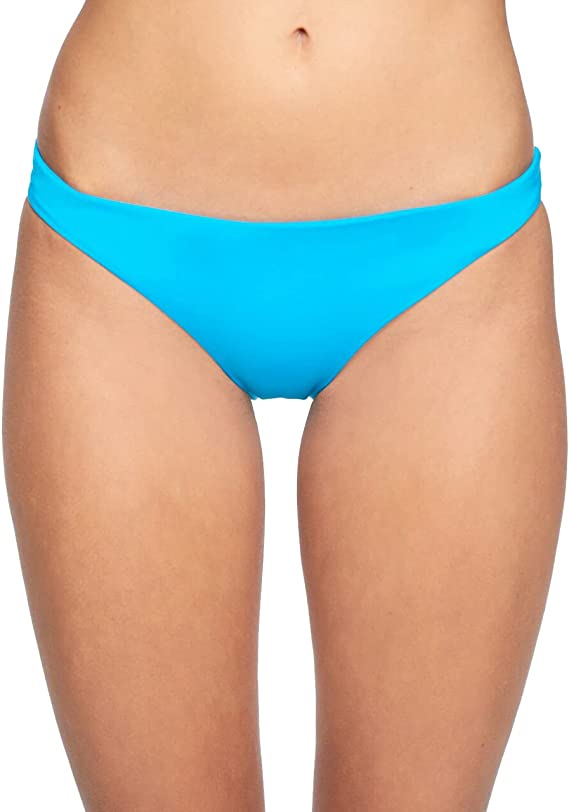Hurley Womens Solid Moderate Bikini Bottom