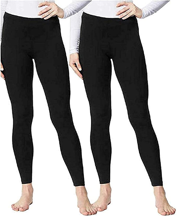 32 DEGREES Womens Base Layer Heat Pant 2-Pack