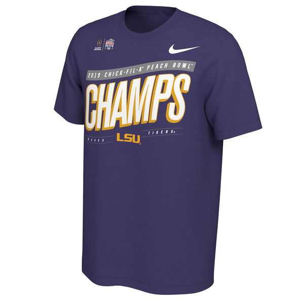 Nike Mens College Football Playoff 2019 Peach Bowl Champions Locker Room T Shirt
