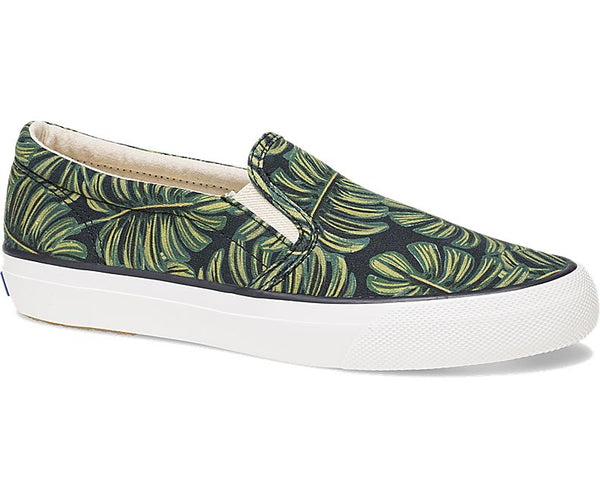 Keds Womens Anchor Rifle Paper Palms Slip-On Sneakers