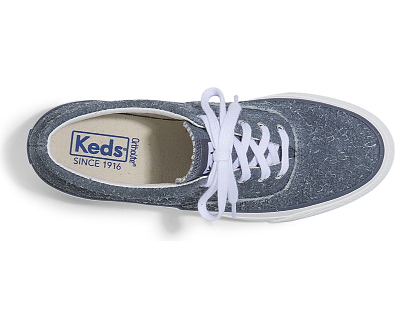 Keds Womens Anchor Hairy Suede Sneakers