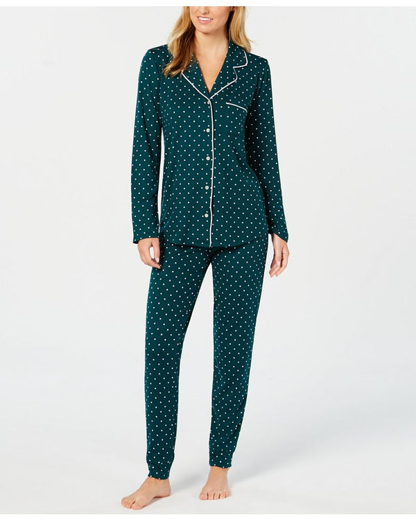 Alfani Womens Super-Soft 2 Piece Pajama Set