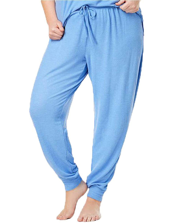Jenni By Jennifer Moore Womens Plus Size Jogger Pajama Pants