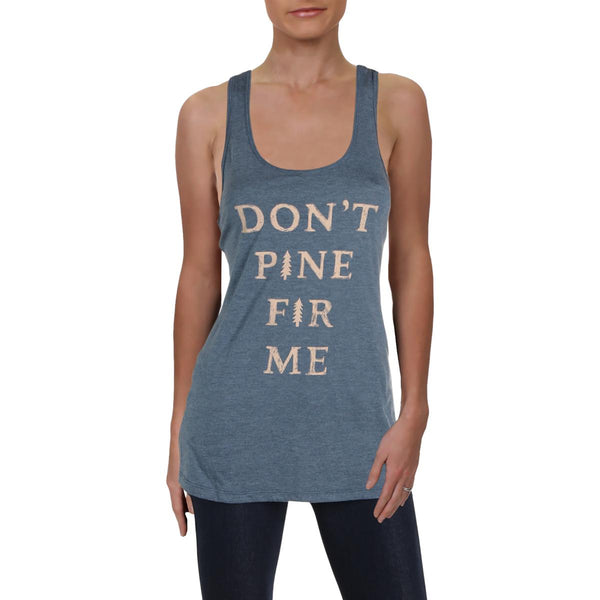 The North Face Womens Do Not Pine Fir Me Printed Yoga Fitness Tank Top