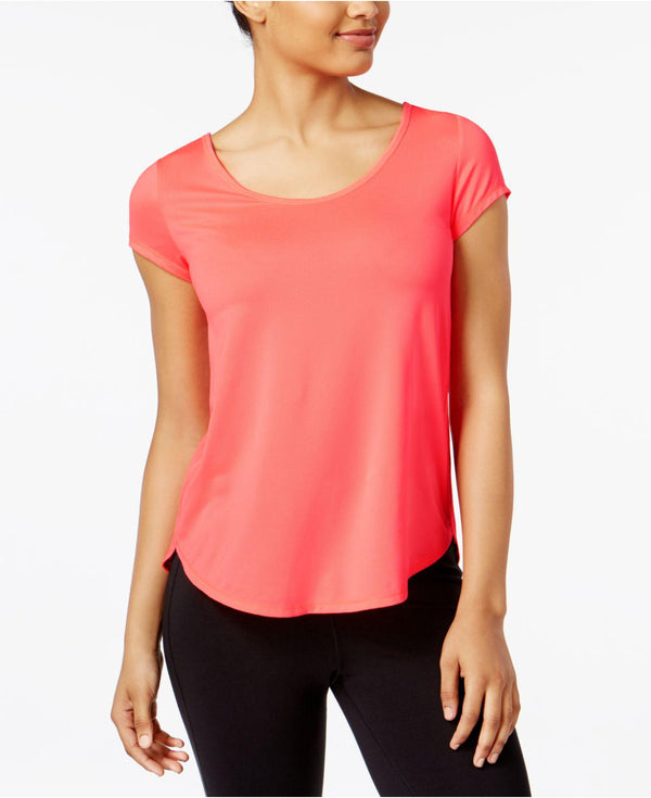 Calvin Klein Womens Space Dyed Strappy Back T-Shirt