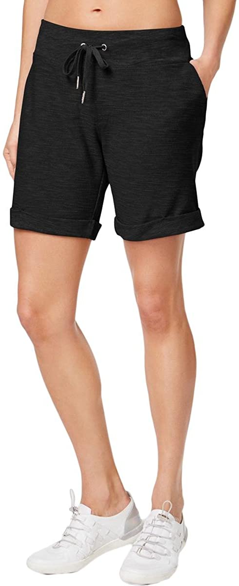 Calvin Klein Womens Performance Solid French Terry Shorts