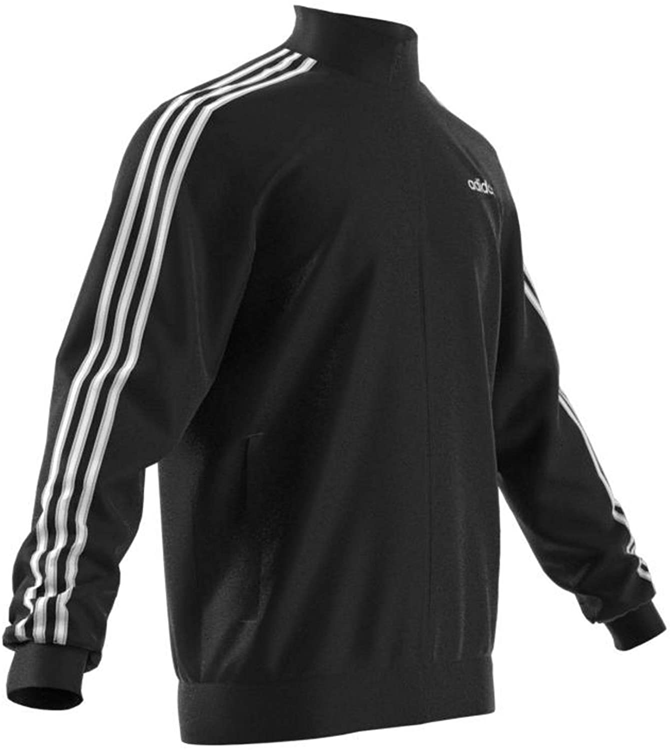 Adidas Mens Essentials 3-stripes Tricot Track Jacket
