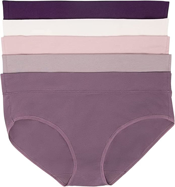 Felina Womens Cotton Stretch Hipster 5 Pack