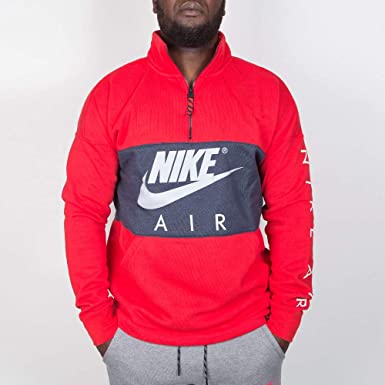 Nike Mens Nsw Air Half Zip Closure Sweatshirt