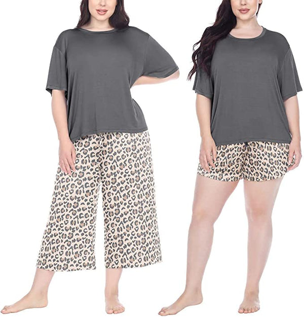Honeydew Womens Super Soft Fleece 3 Piece Pajama Set
