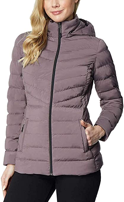 32 DEGREES Womens Hooded 4 Way Stretch Jacket
