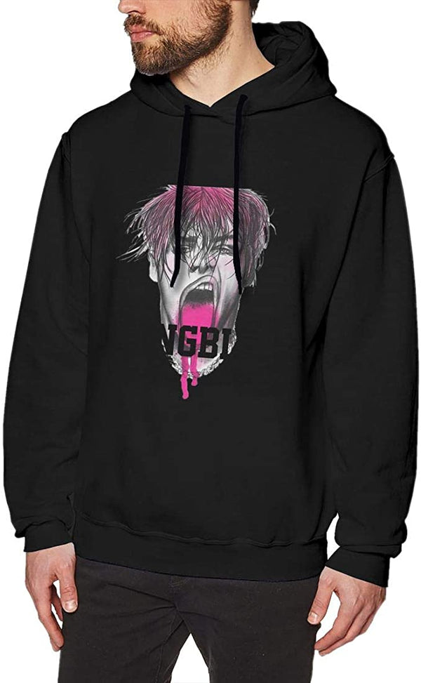 Yungblud Mens Hooded Sweatshirt A Unique Black Design