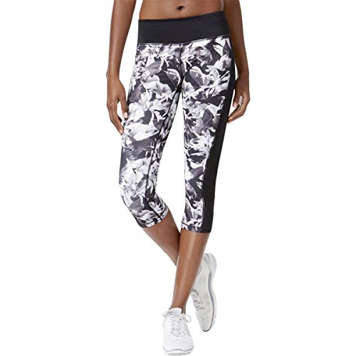 Ideology Womens Floral Cropped Athletic Leggings