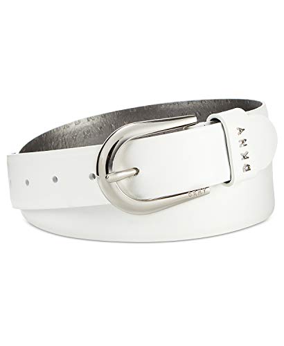 Dkny Womens Belt With Metal Logo Letters