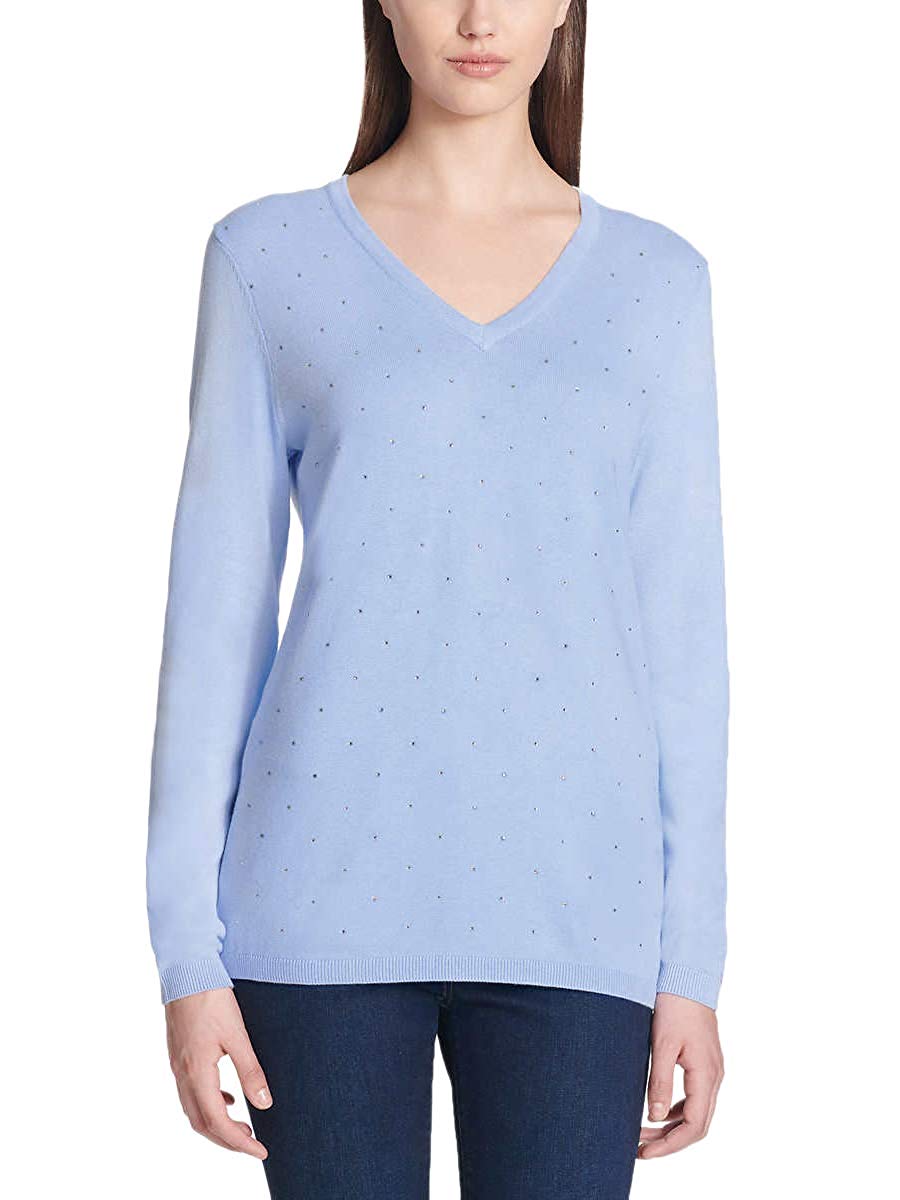 Dkny Womens Embellished Sweater