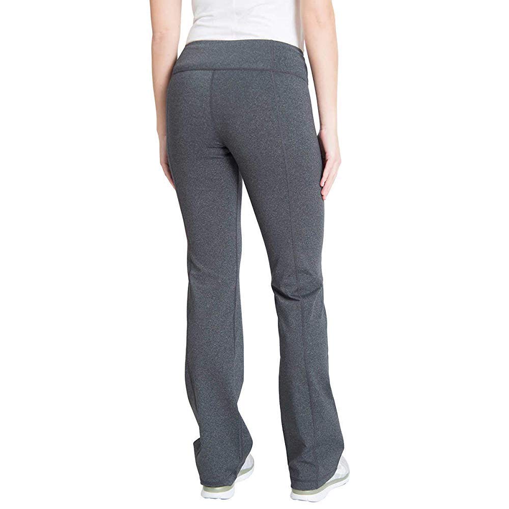Kirkland Signature Womens Pull On Active Pant Charcoal S Tall
