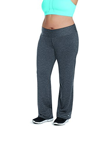 Champion Womens Plus Size Absolute Semi Fit Pant With Smooth Tec Wide Band