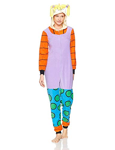 Briefly Stated Womens Angelica Pickles Hooded Pajama Suit