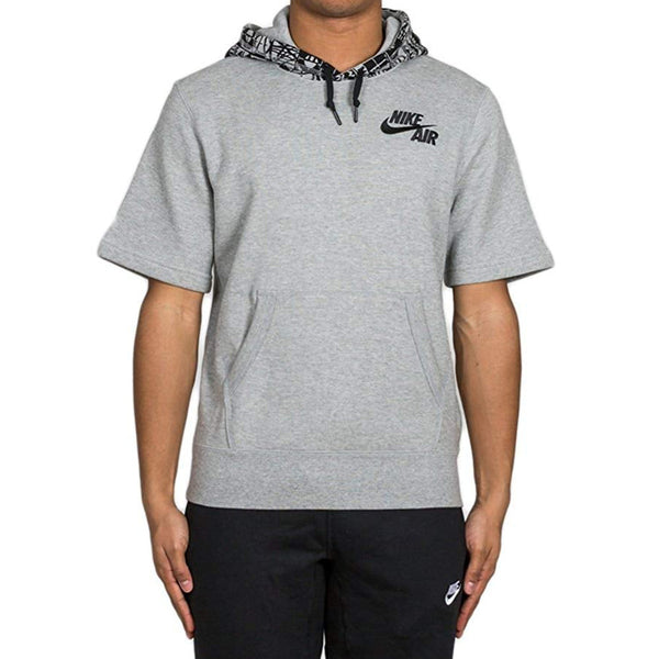 Nike Mens Basketball Short Sleeve Hoodie Sweatshirt