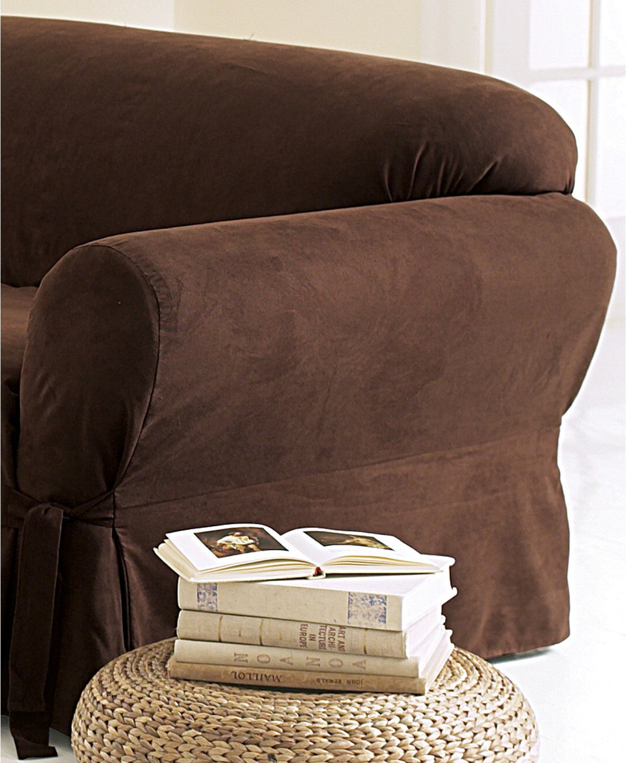 Sure Fit Soft Suede Sofa Cover