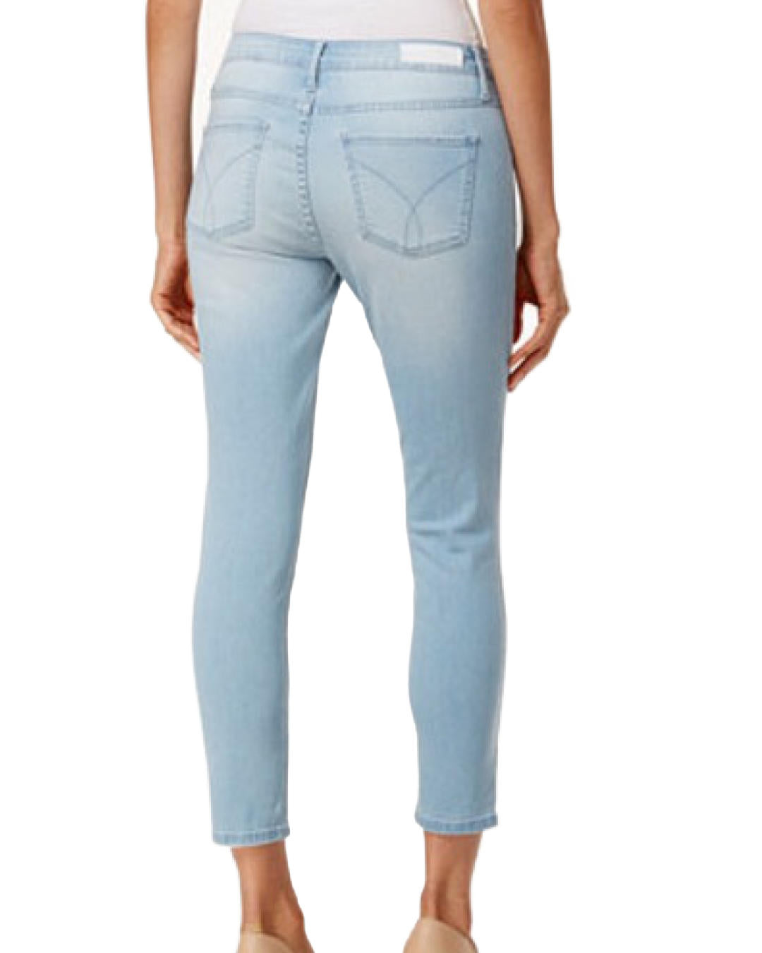 Calvin Klein Womens Skinny Ankle Jeans