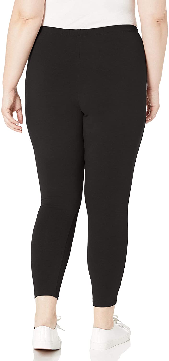 Just My Size Womens Plus Size Stretch Jersey Leggings