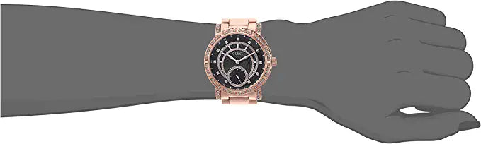 GUESS Womens Stainless Steel Crystal Casual Watch