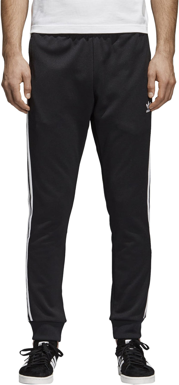 adidas Originals Men's Superstar Trackpants,Black,Small