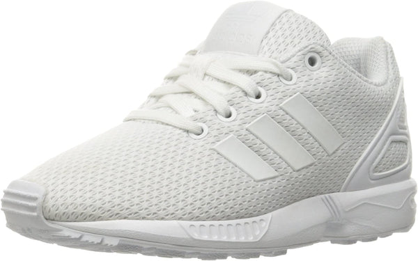adidas Youth ZX Flux Athletic Shoes,Haze Coral White,2M