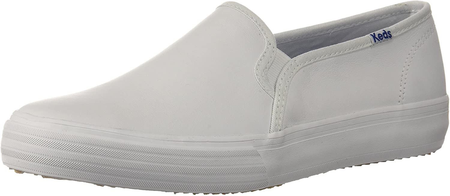 Keds Womens Double Decker Leather Shoes