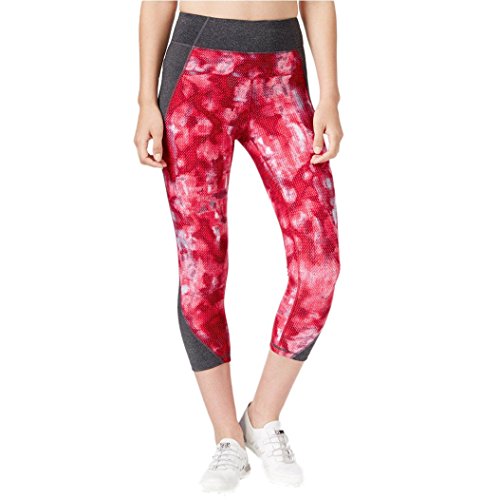 Calvin Klein Womens Printed Compression Cropped Leggings