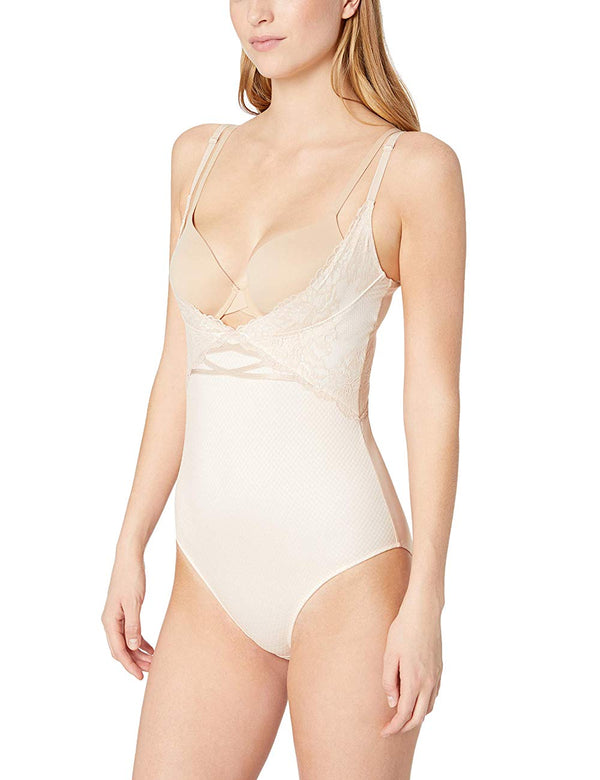 Maidenform Womens Sexy Lace Wear Your Own Bra Romper
