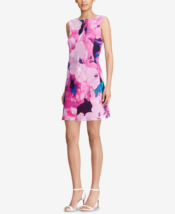 American Living Womens Floral-Print Fit & Flare Dress