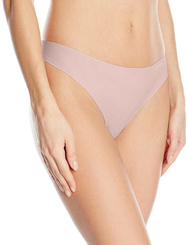 Calvin Klein Womens Invisibles Thong Connected Large