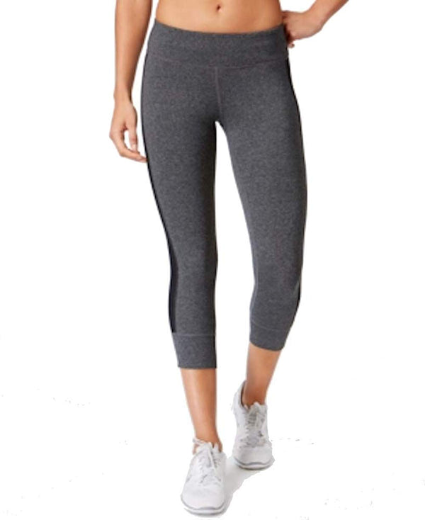 Ideology Womens Cropped Fitness Athletic Leggings