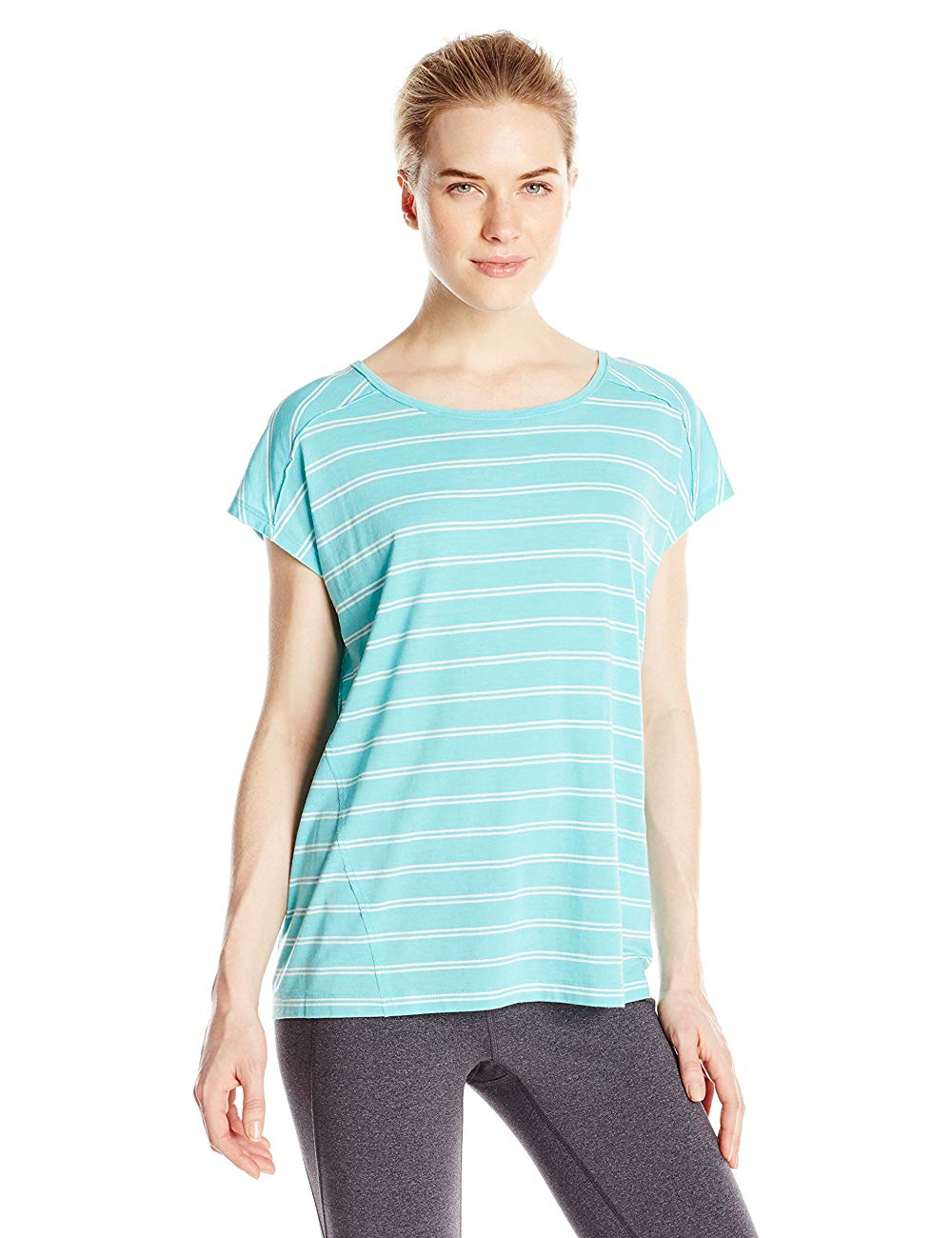 Calvin Klein Performance Womens Micro Stripe T-Shirt