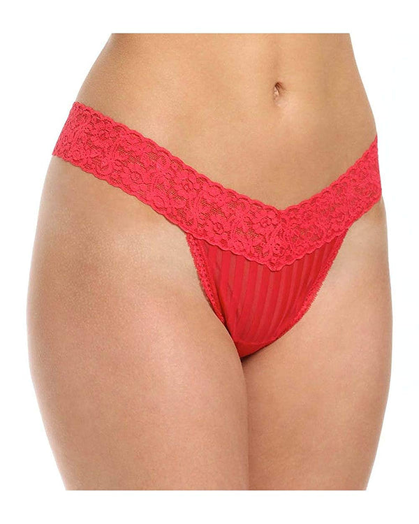 Maidenform Womens All Lace Thong Panty