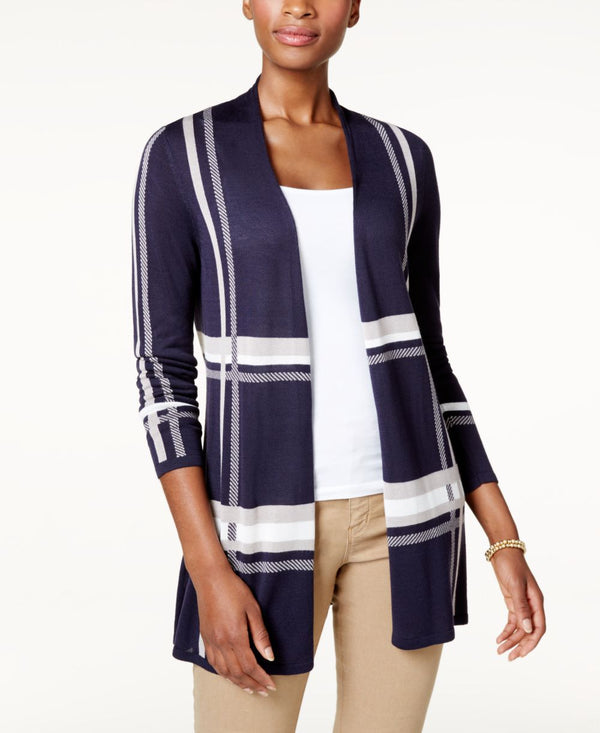 Charter Club Womens Open Front Cardigan
