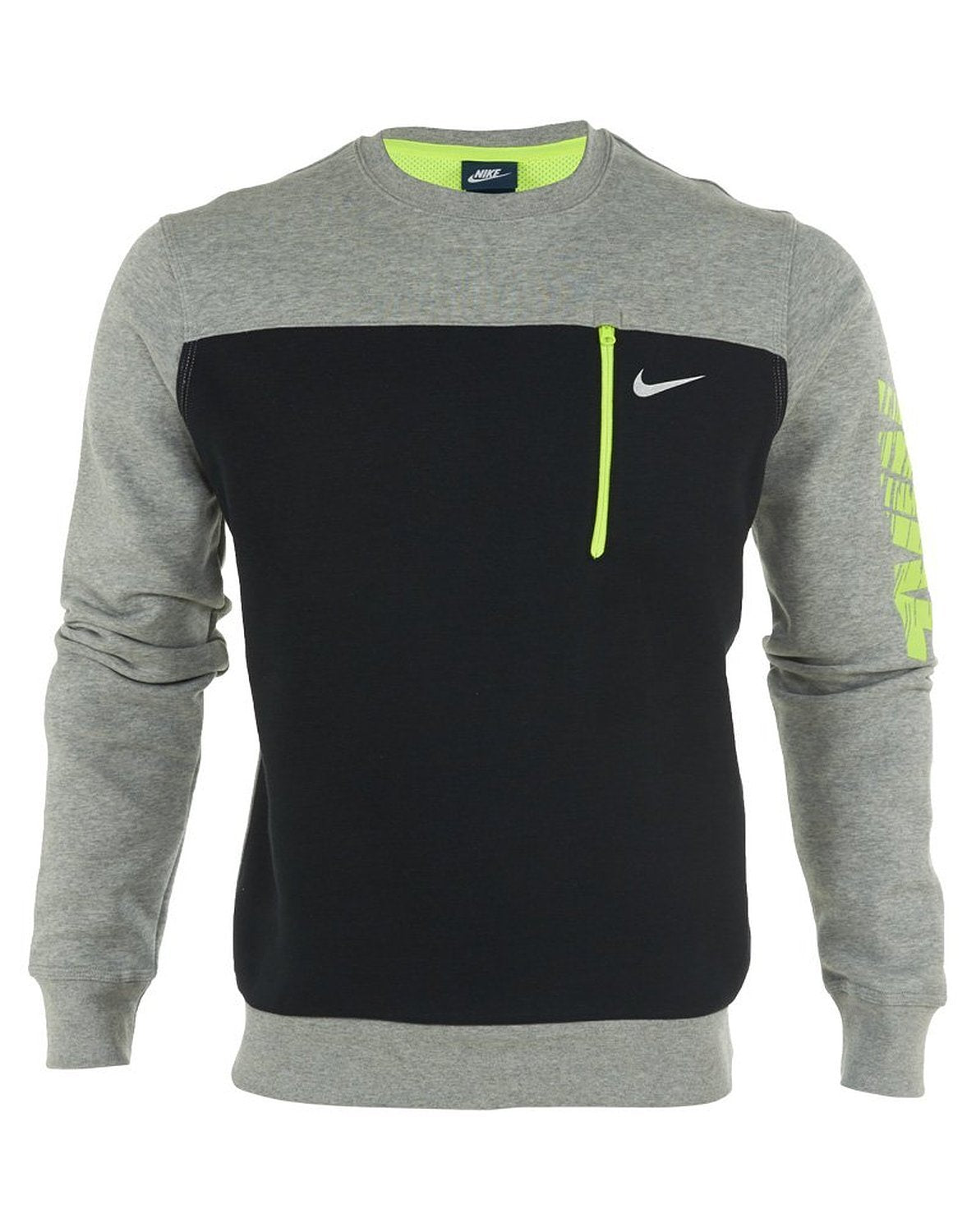 Nike Mens Club Crew Techy Sweatshirt