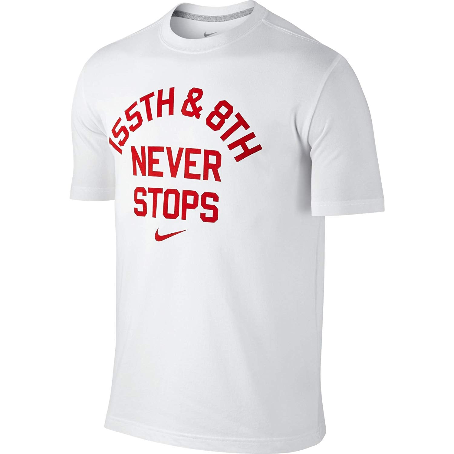 Nike Mens 155Th 8Th Never Stops Print T-Shirt
