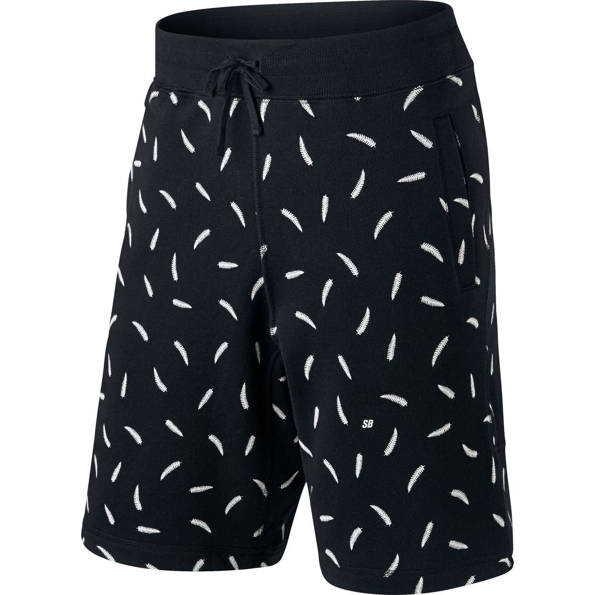 Nike Mens Everett Allover Print Fern Shorts