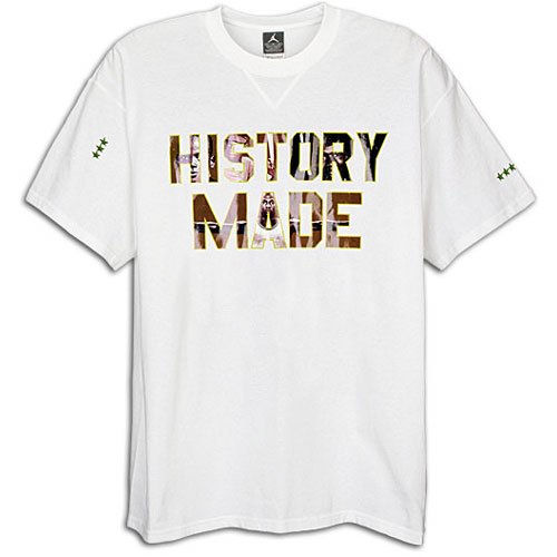 Jordan Mens History Made Print T-Shirt