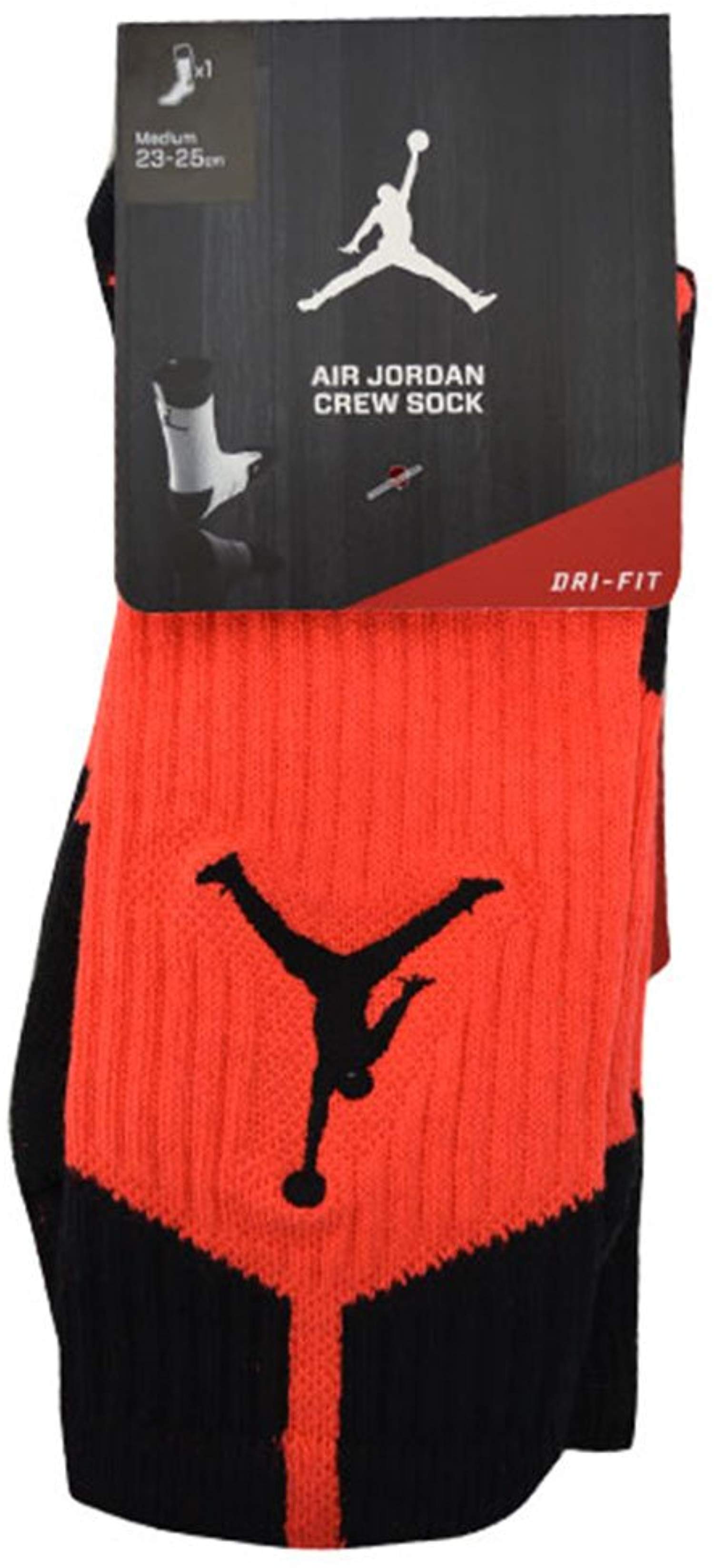Jordan Mens Dri-Fit Crew Socks