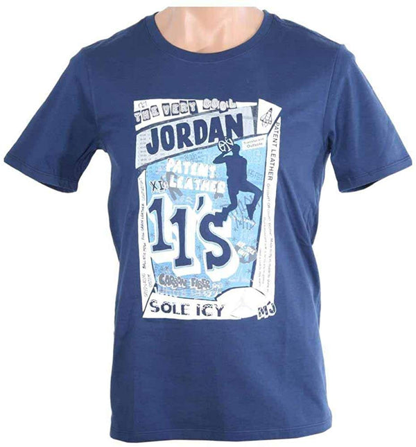 Jordan Mens Aj Xi Print T-Shirt