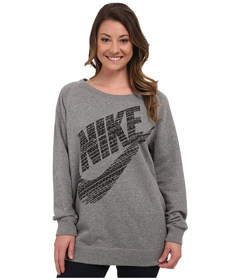 Nike Womens Rally Logo Crew Sweatshirt