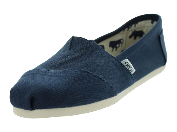 TOMS Womens Classic Canvas Slip-On Shoes