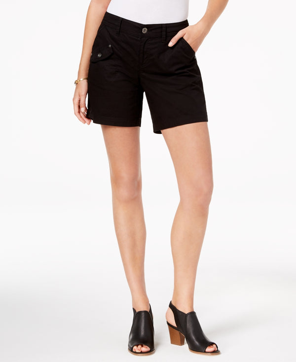 Style & Co Womens Petite Flap pocket Shorts